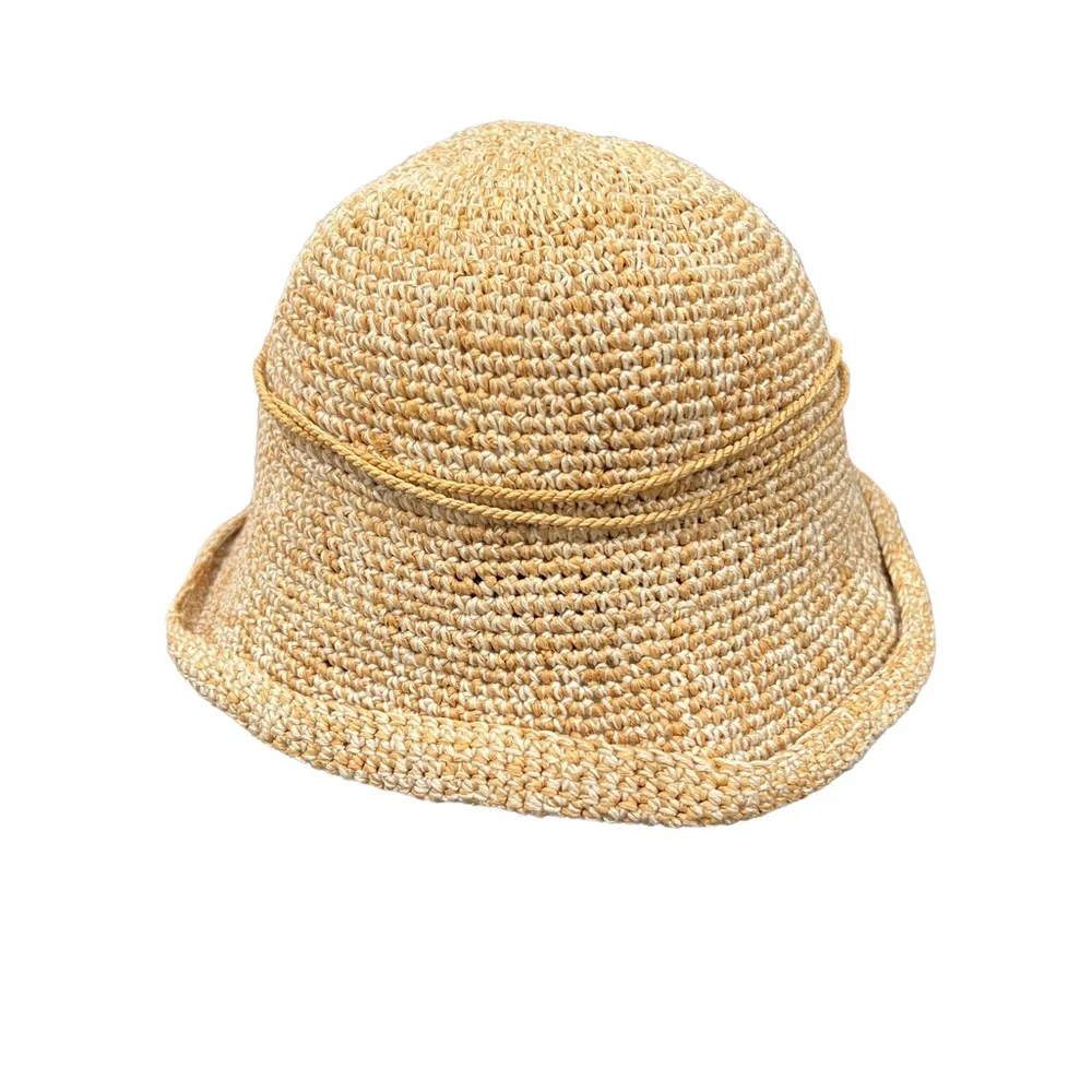 HELEN KAMINSKI 100% Raffia Small Bucket Style Hat